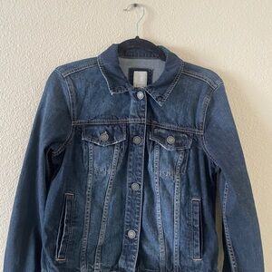 LC Lauren Conrad Dark Blue Denim Jacket